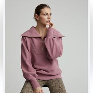 Varley Vine Half Zip Pullover, Nostalgia Rose